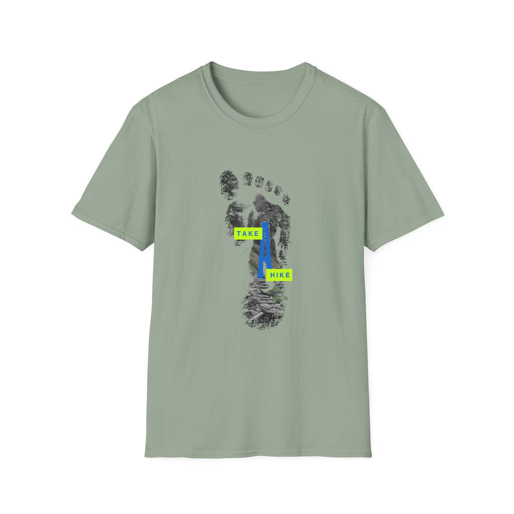 Take A Hike Yeti Print Tee