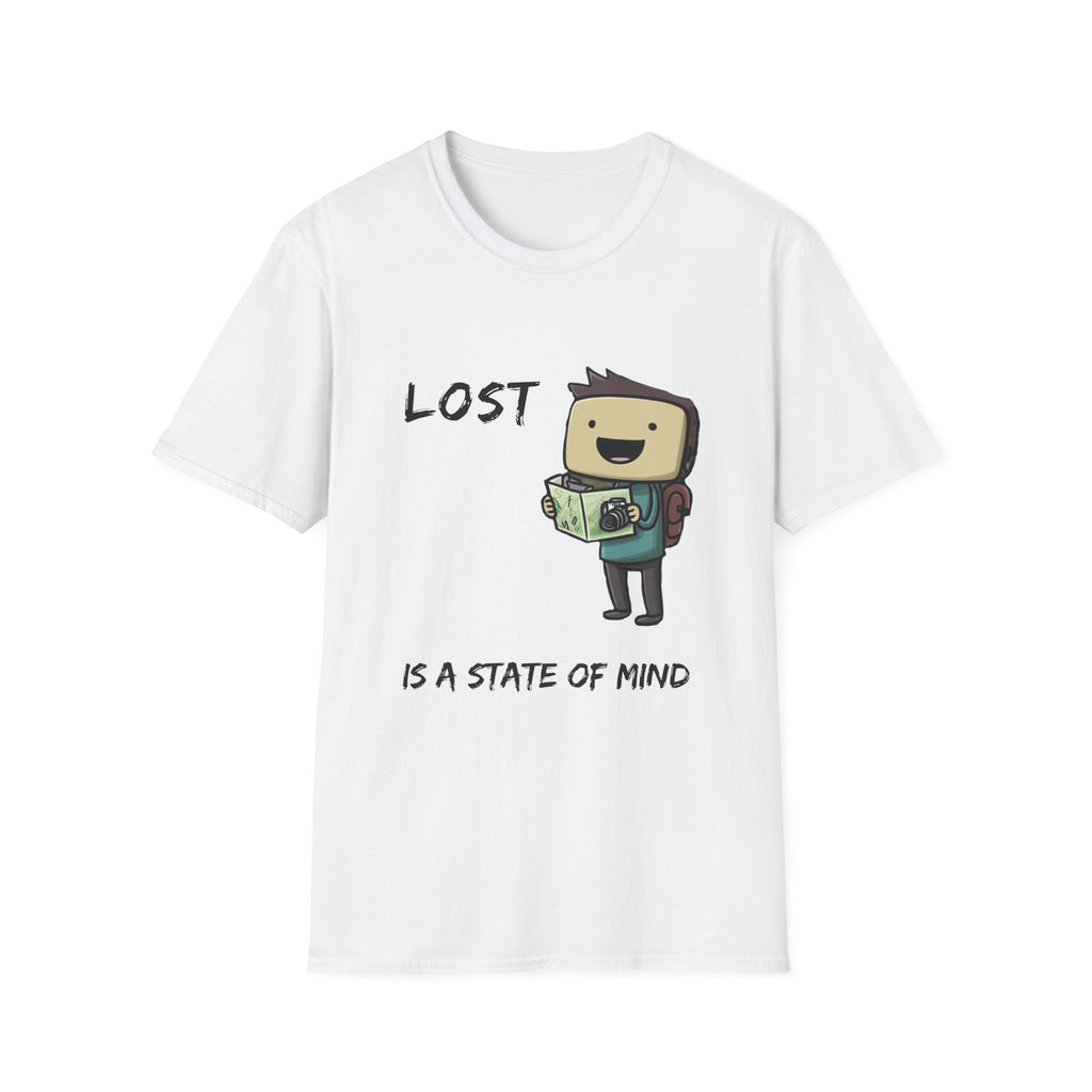 Lost Is A State Of Mind Cartoon Tee
