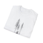 Hiker in Dark Forest T-Shirt