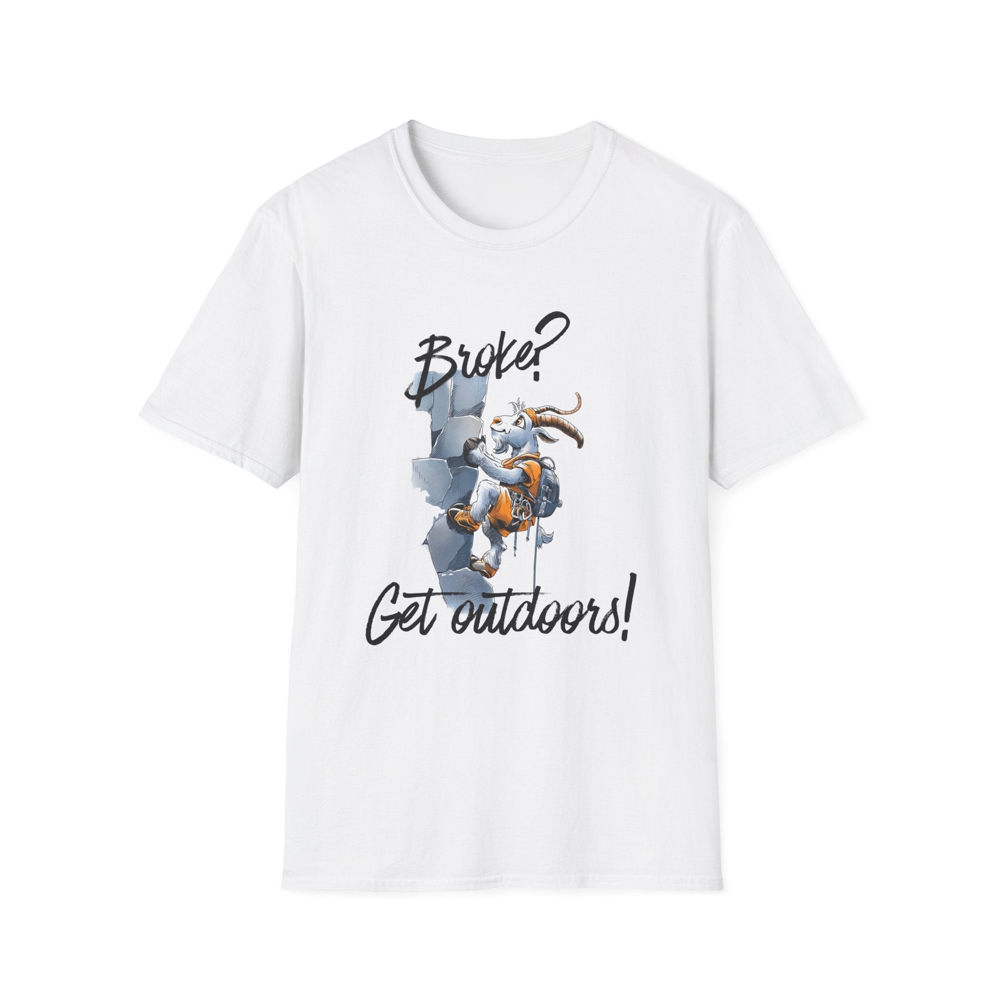 Broke? Get Outdoors! tee