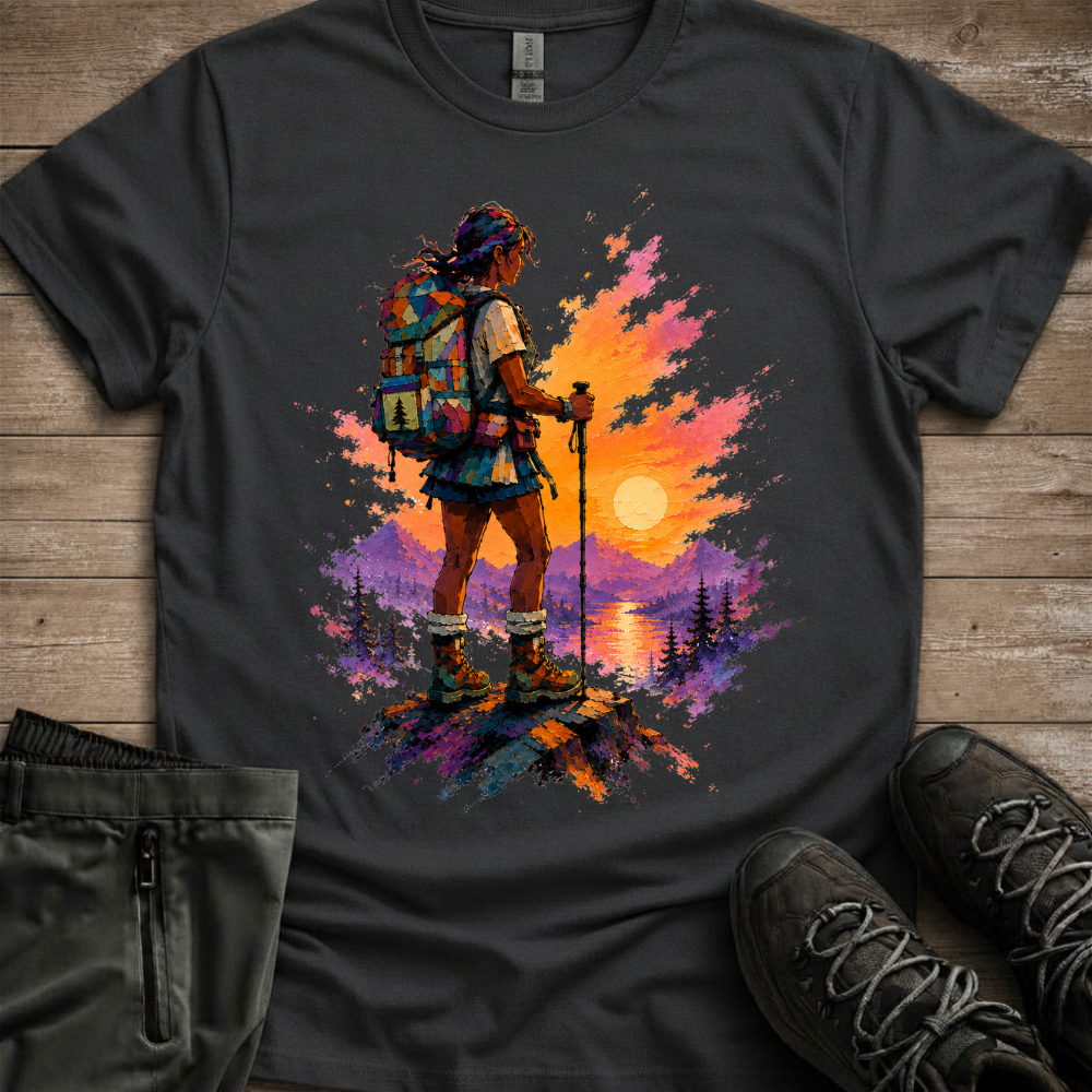 Wander Woman: Earn The View — Women’s Hiking Tee