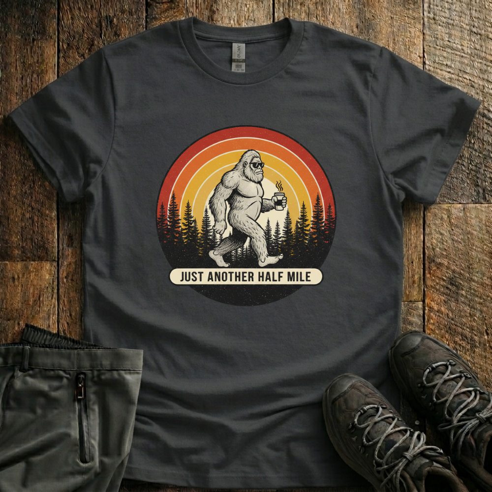 Retro Half Mile Yeti T-Shirt
