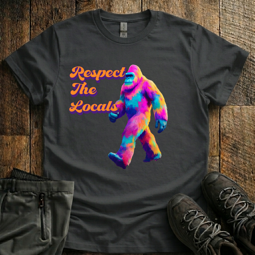 Respect The Locals - Retro T-Shirt