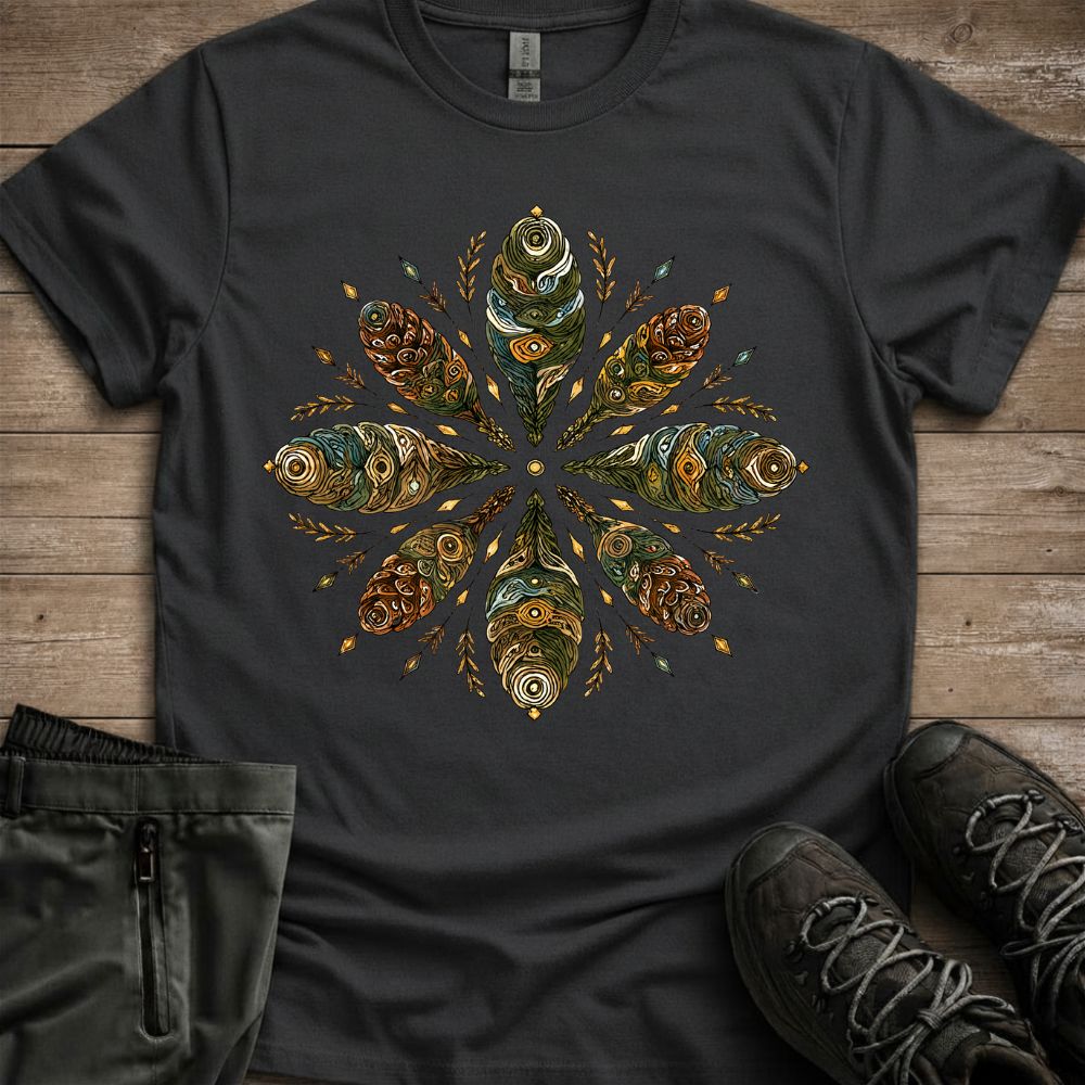 Pinecone burst Tee