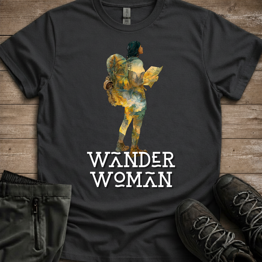 Wander Woman — Women’s Hiking Adventure Tee