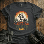 Resting Hiker Face - Yeti Edition T-Shirt