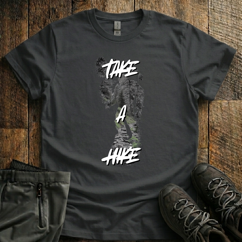 Take A Hike Yeti Print V.2 T-Shirt