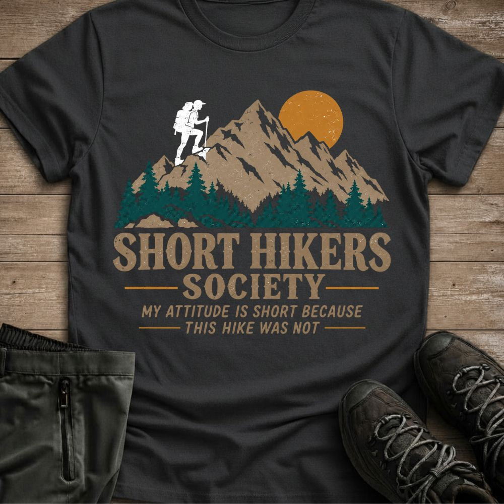 Short Hikers Society Tee
