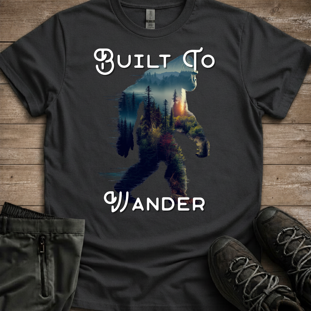 The Wandering Bigfoot — Outdoor Adventure Tee
