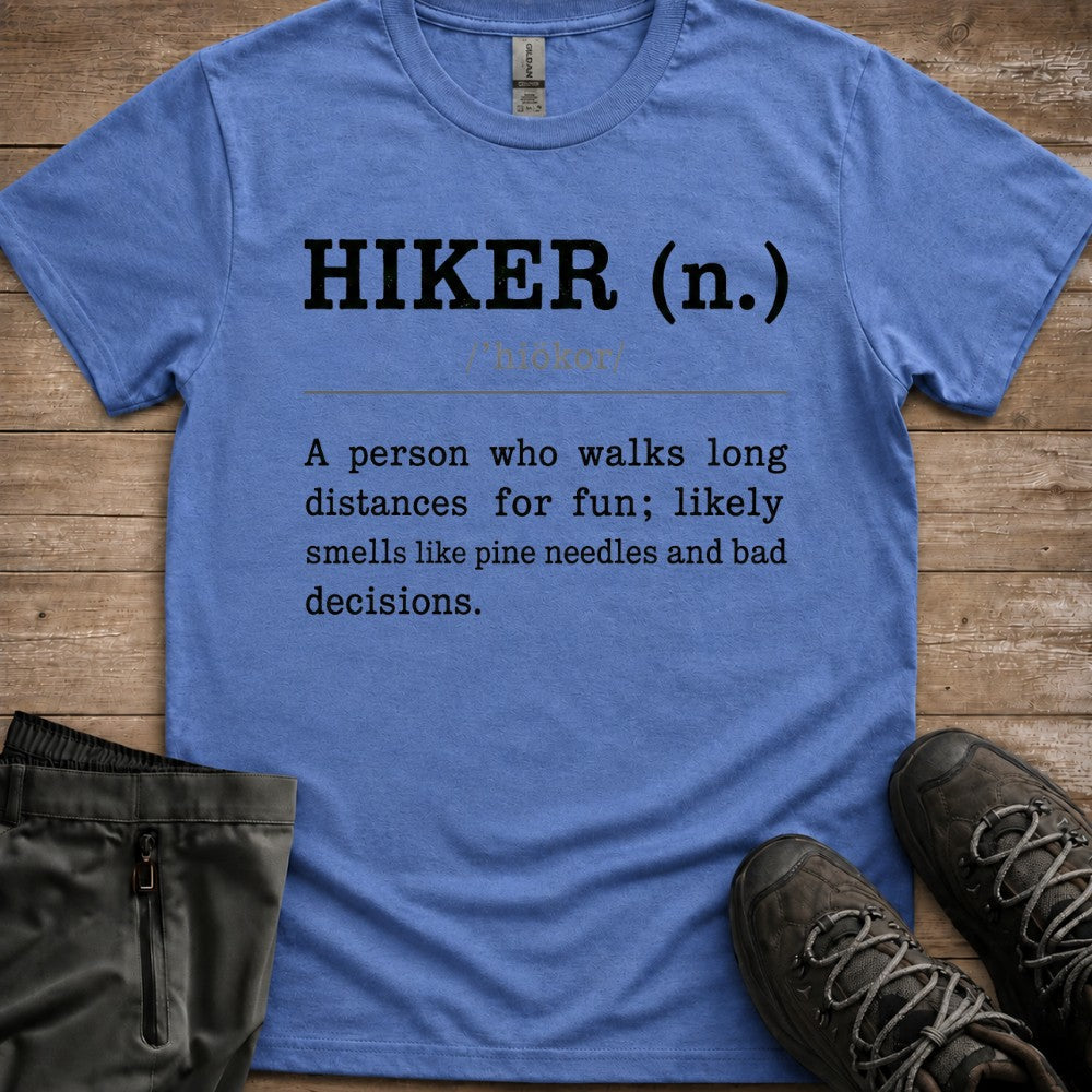 Hiker Description Tee