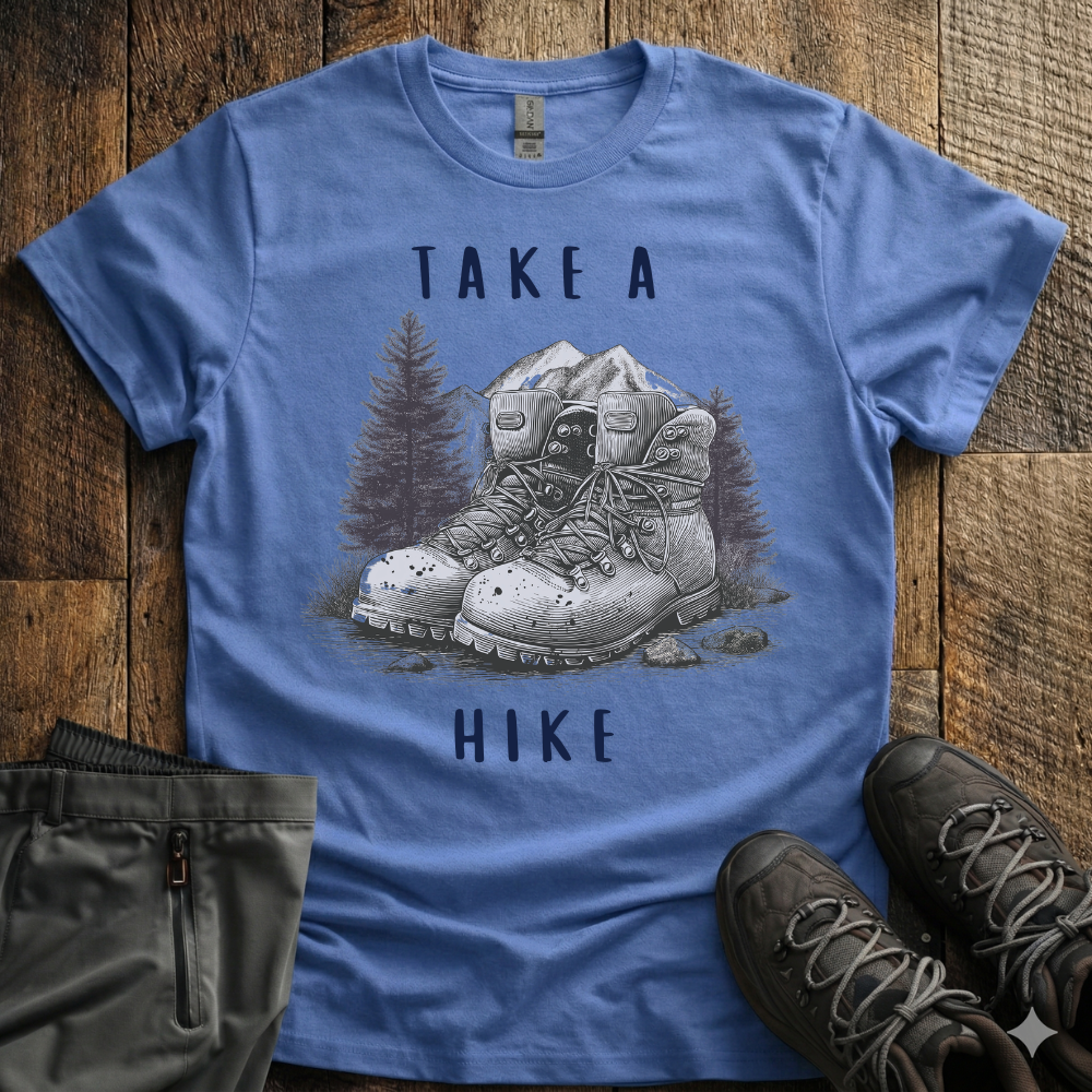 Take A Hike Boots V.3 T-Shirt