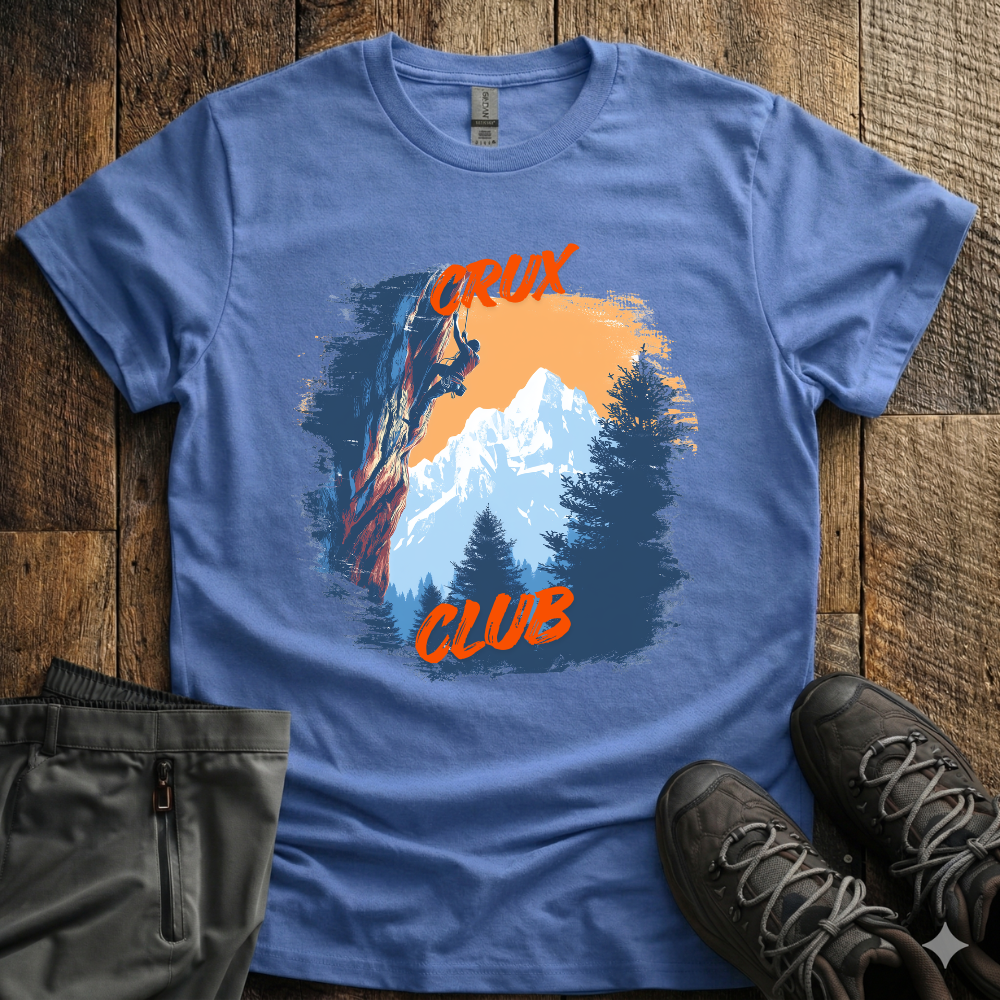 Crux Club Climbing T-Shirt