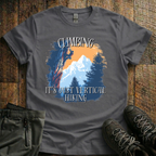 Climbing. Vertical Hiking T-Shirt