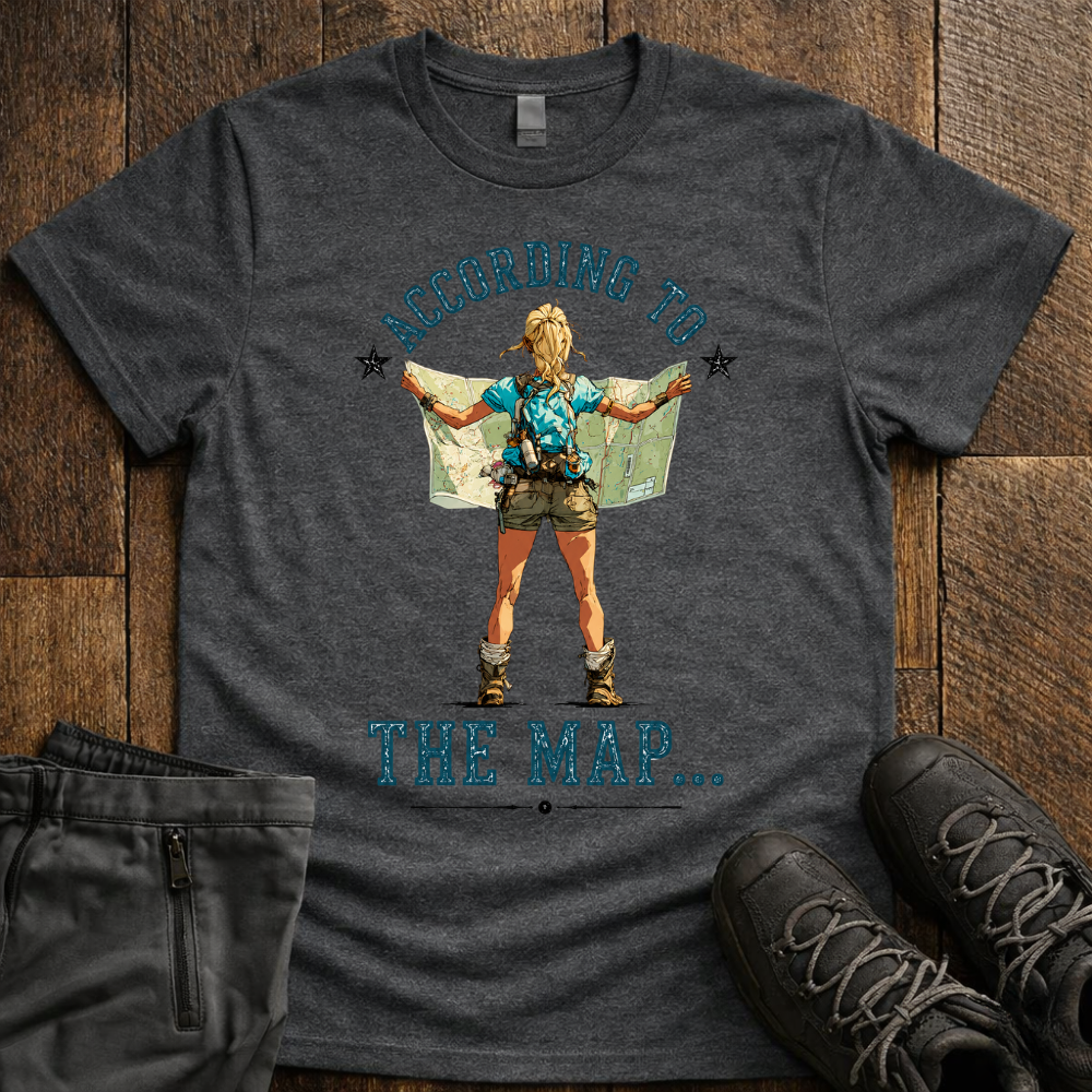 According To The Map T-Shirt