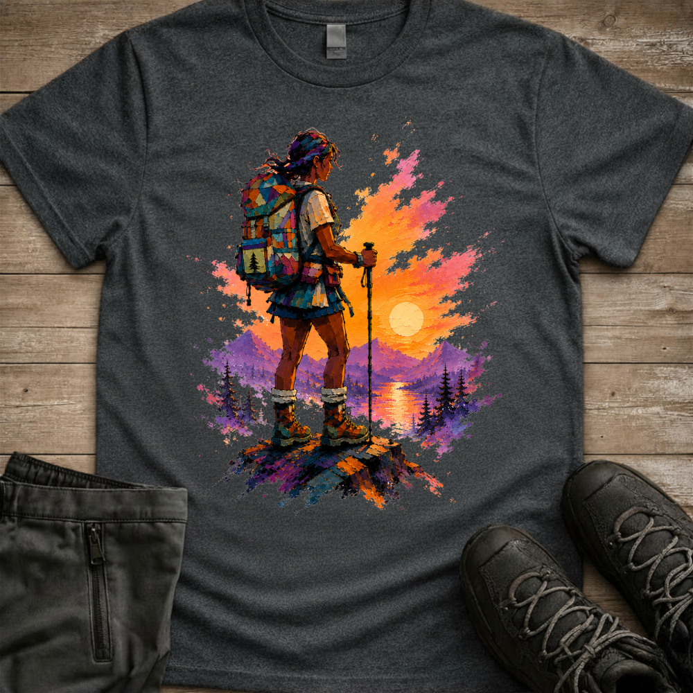 Wander Woman: Earn The View — Women’s Hiking Tee