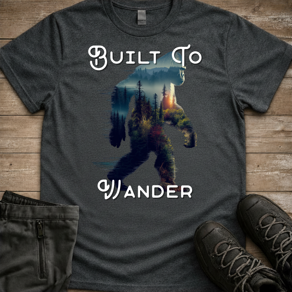 The Wandering Bigfoot — Outdoor Adventure Tee