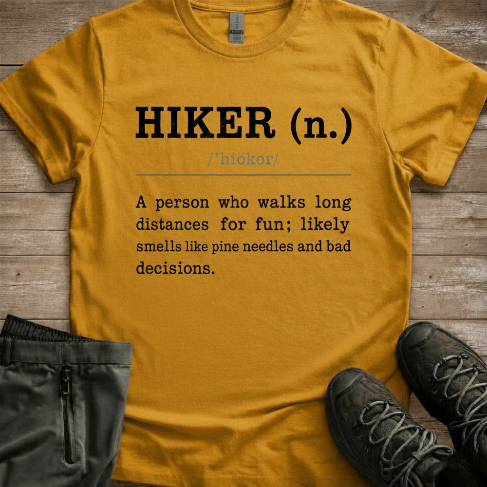 Hiker Description Tee
