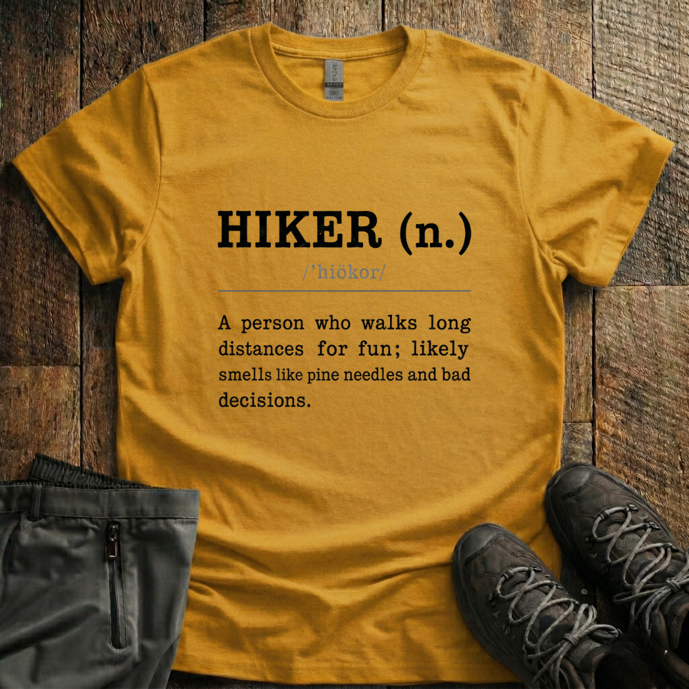 Hiker Description T-Shirt