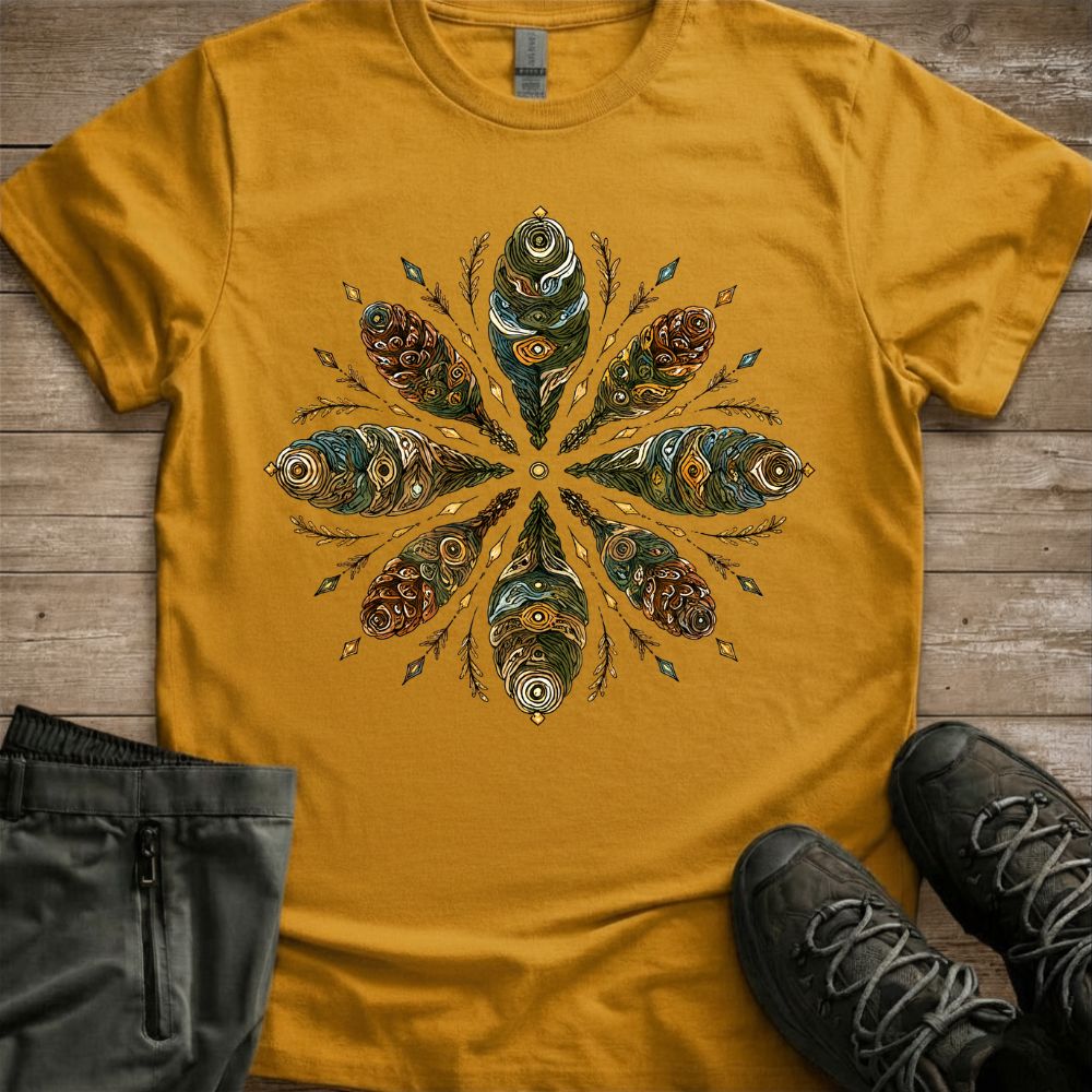 Pinecone burst Tee