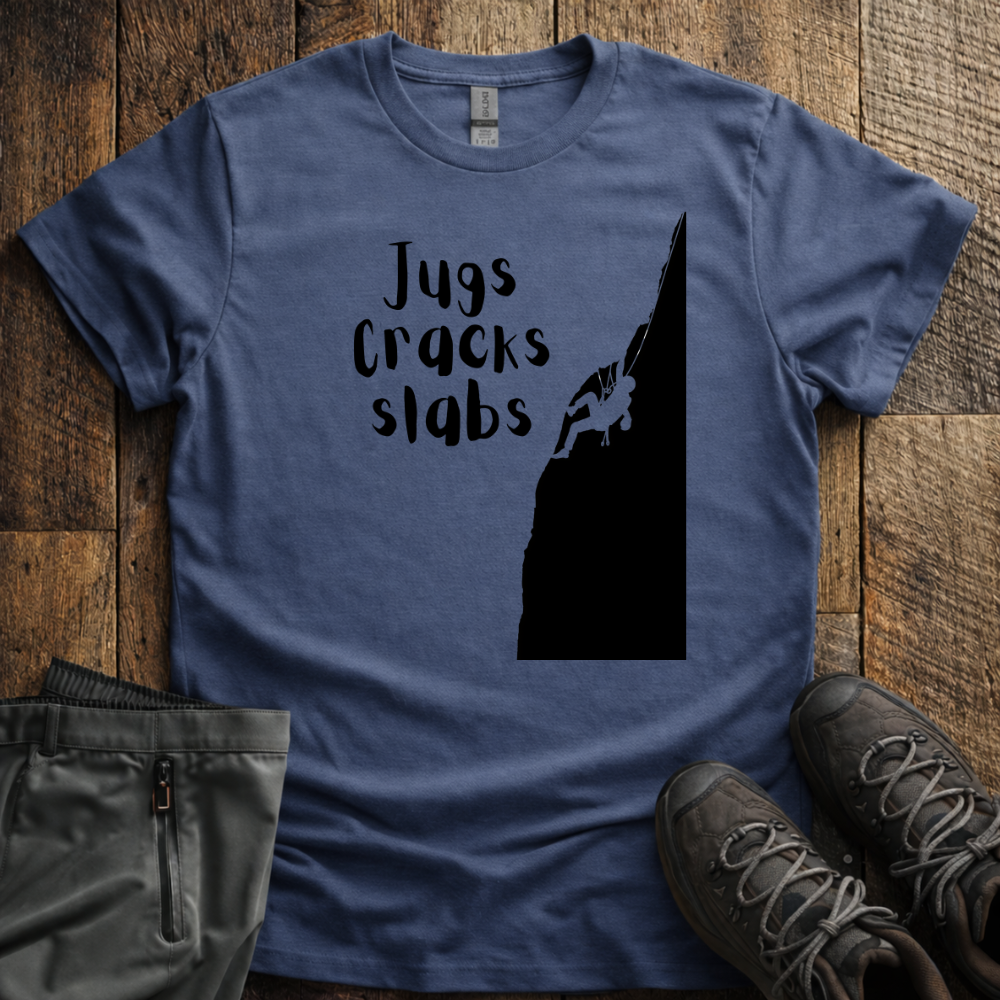 Jugs, Cracks, Slabs T-Shirt
