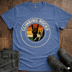 Retro Climbing Rocks T-Shirt