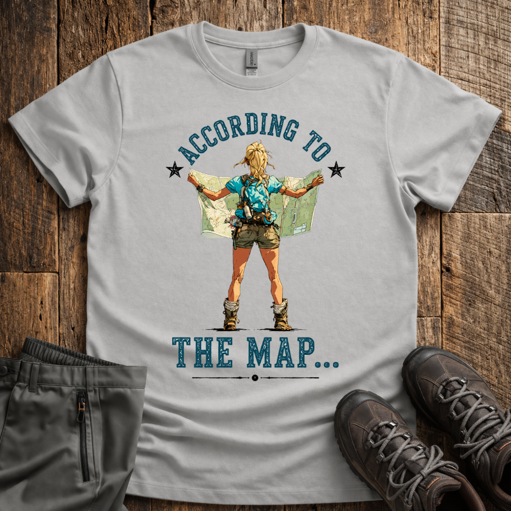 According To The Map T-Shirt