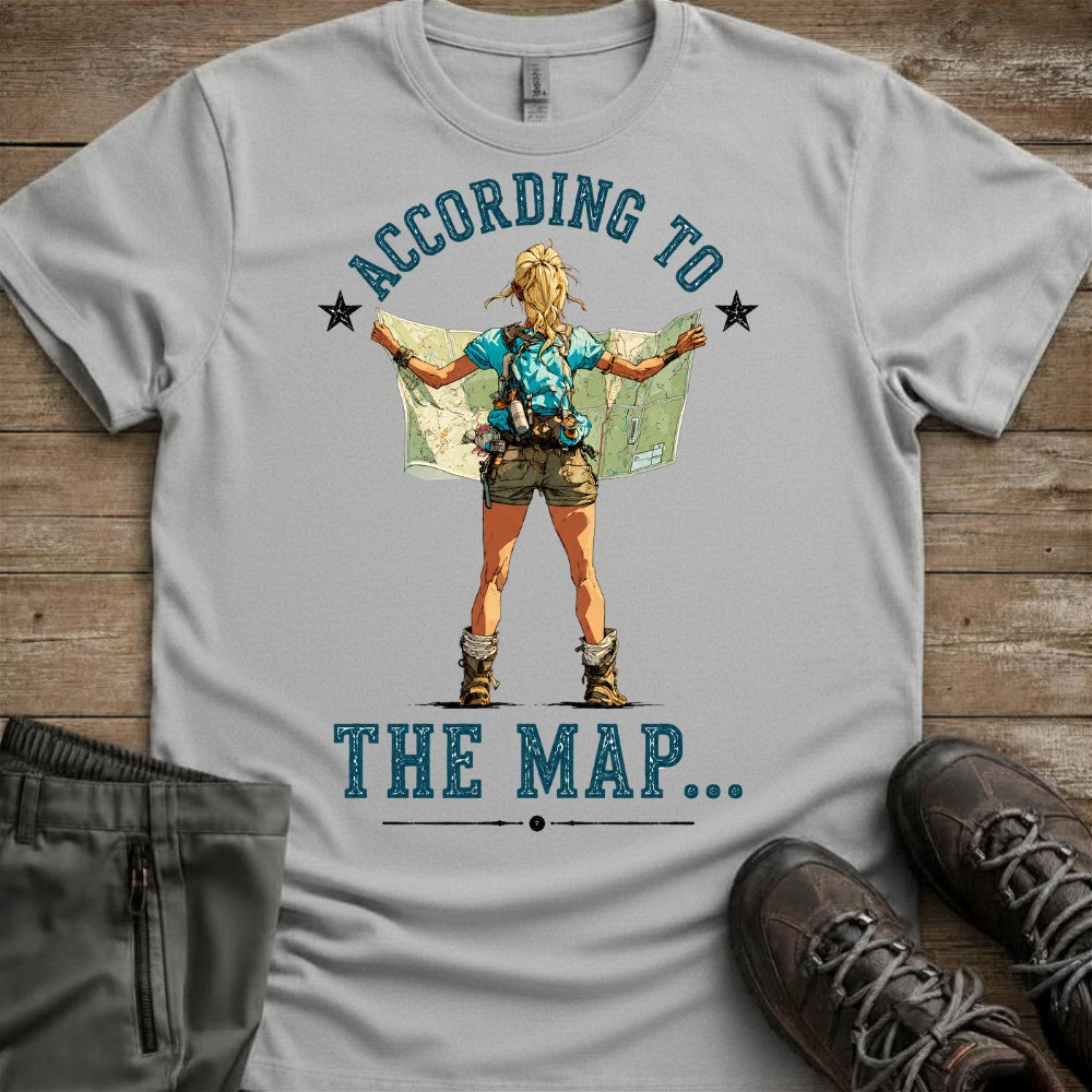 According To The Map Tee