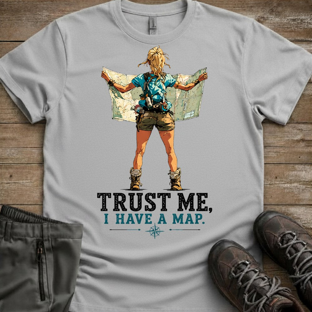 Trust Me, I Have A Map Tee