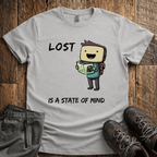 Lost Is A State Of Mind Cartoon T-Shirt
