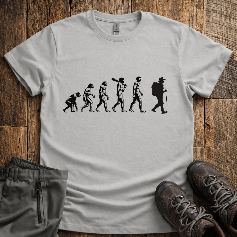 Evolution Of Hiker T-Shirt