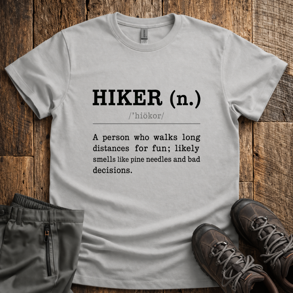 Hiker Description T-Shirt