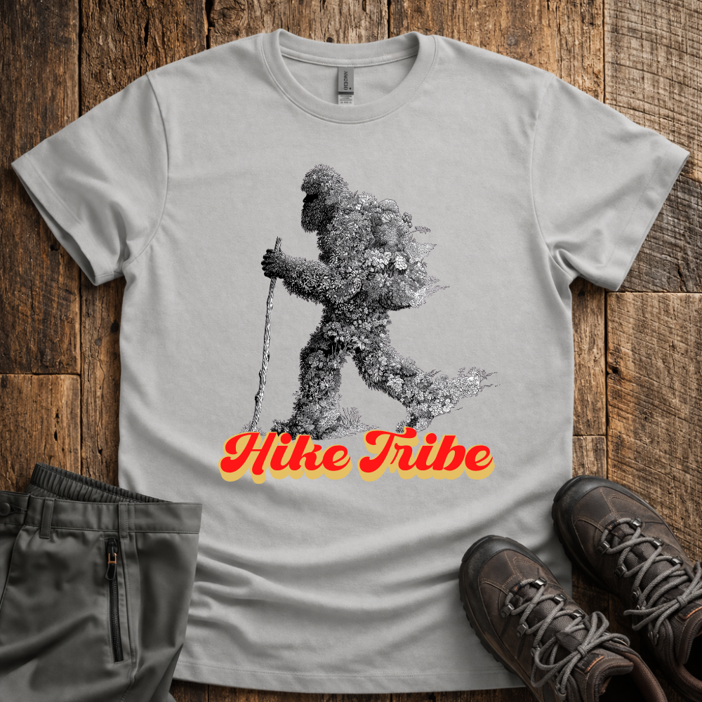Retro Hike Tribe Yeti T-Shirt