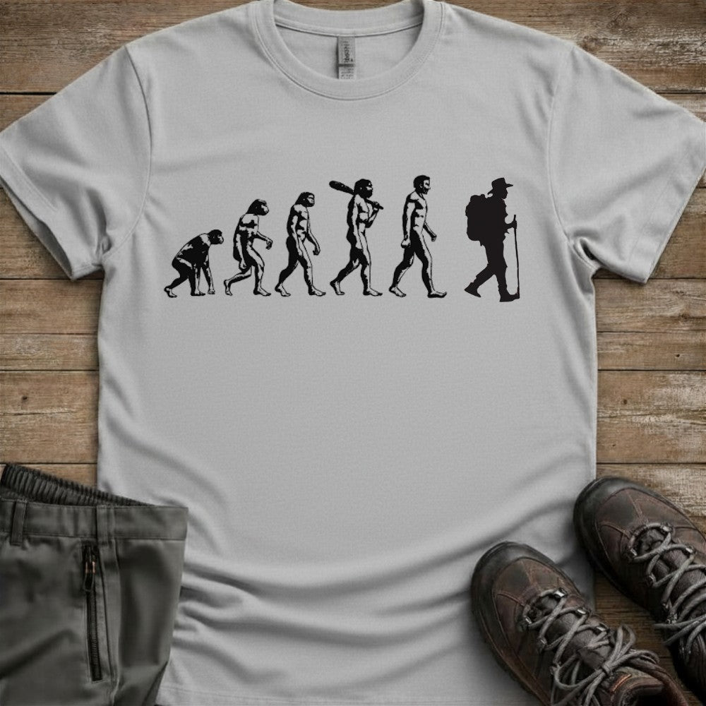 Evolution Of Hiker T-Shirt
