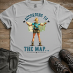 According To The Map — Funny Women’s Hiking Tee
