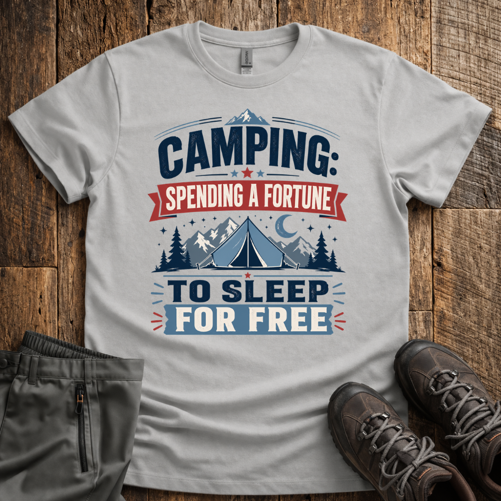 Sleeping for free T-Shirt