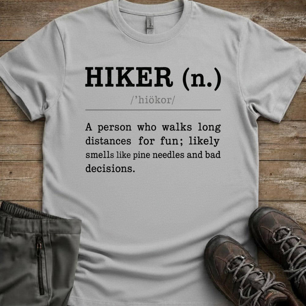 Hiker Description Tee