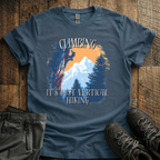 Climbing. Vertical Hiking T-Shirt