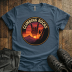 Sunset Climbing Rocks T-Shirt