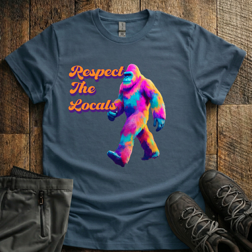 Respect The Locals - Retro T-Shirt