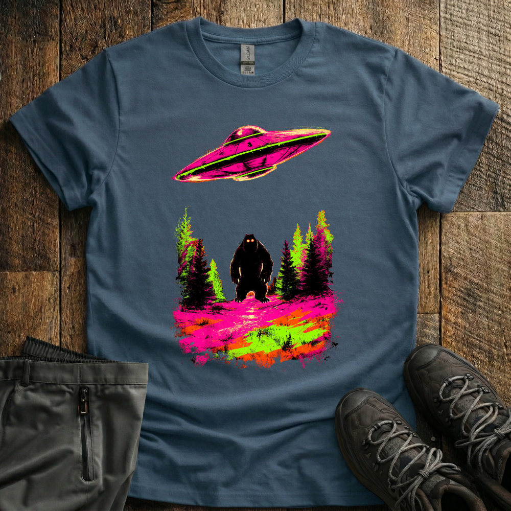Sasquatch Abduction T-Shirt