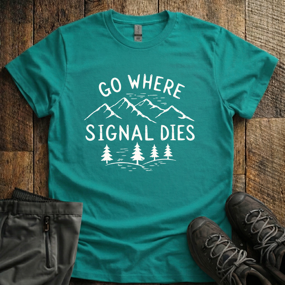 Where Signal Dies T-Shirt