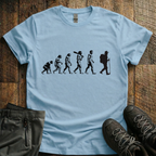 Evolution Of Hiker T-Shirt