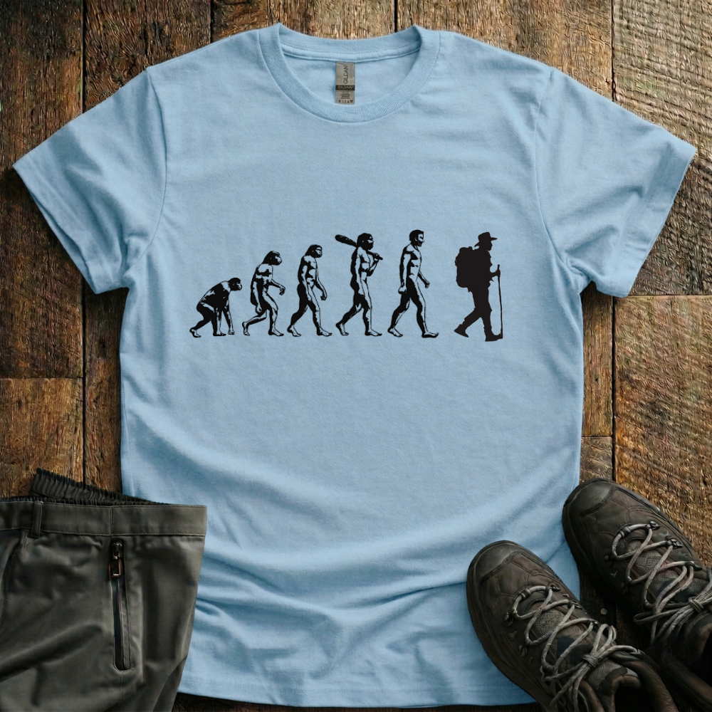 Evolution Of Hiker T-Shirt