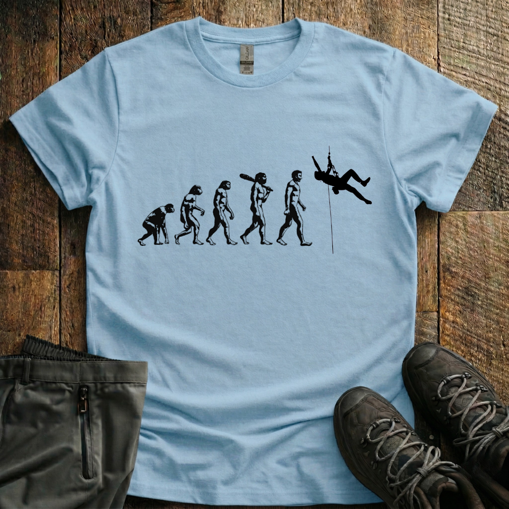 Evolution Of Climber T-Shirt