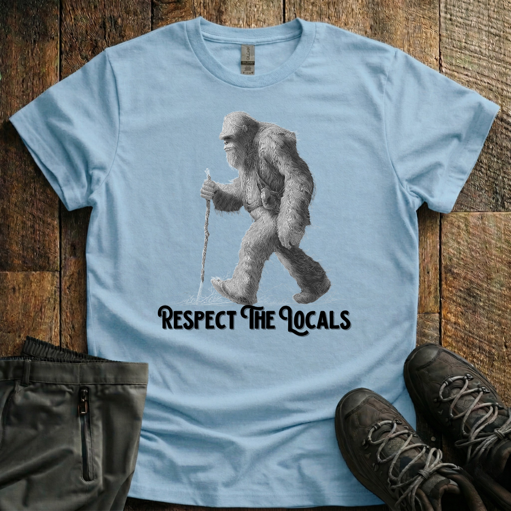 Respect The Locals Yeti T-Shirt
