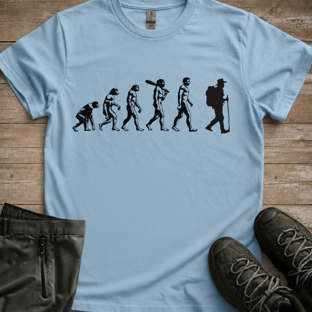 Evolution Of Hiker T-Shirt