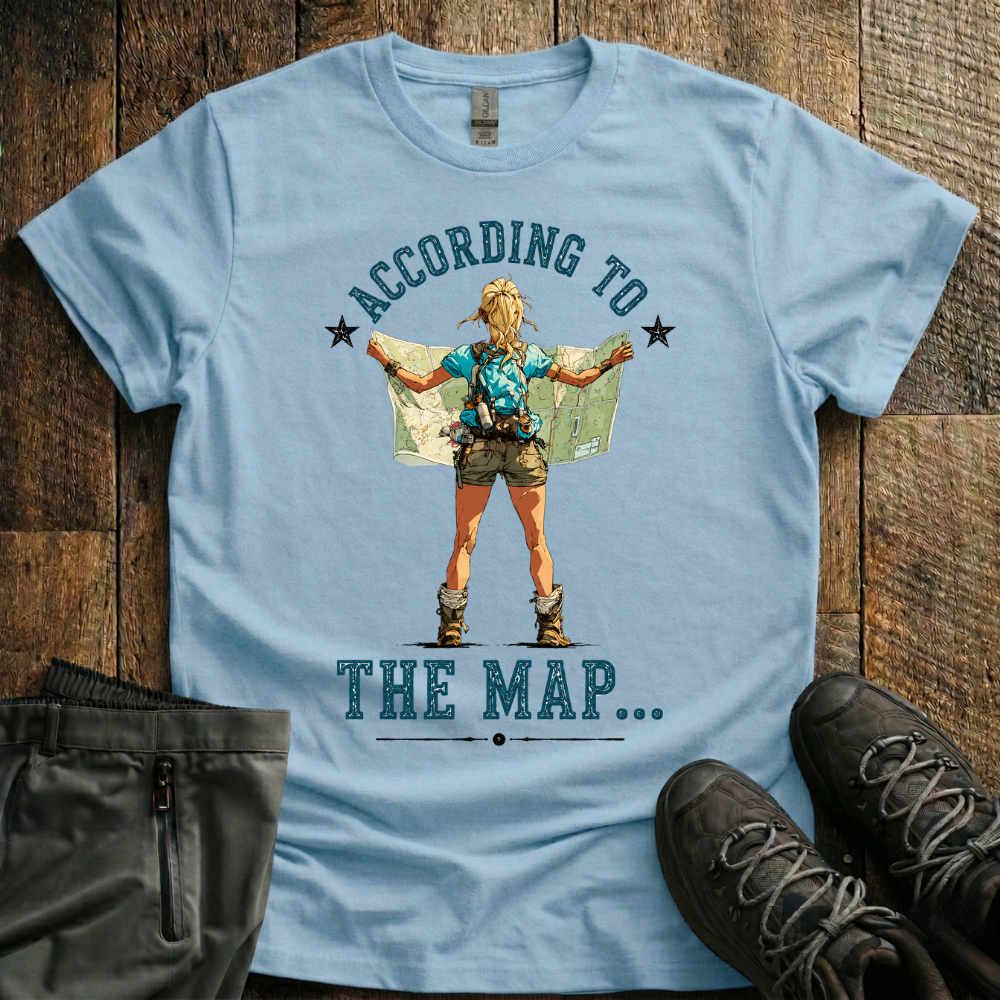 According To The Map T-Shirt