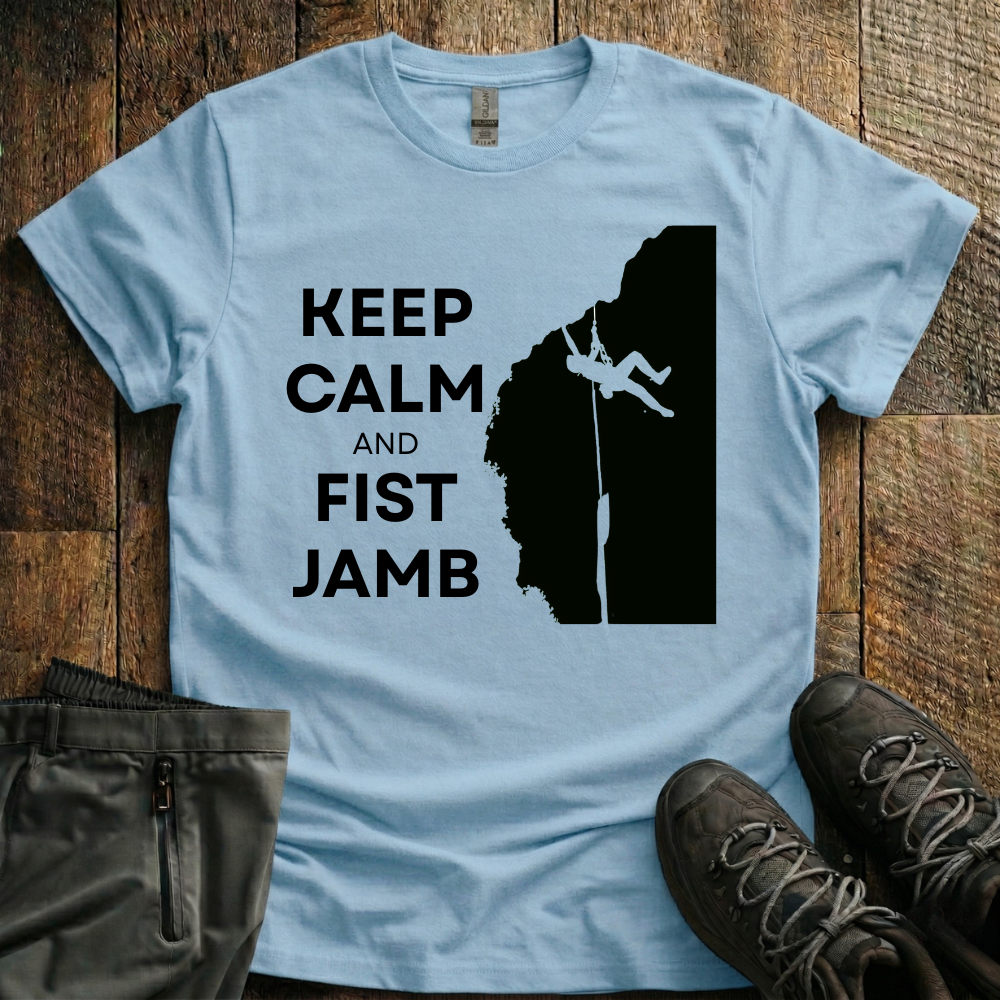 Keep Calm & Fist Jamb T-Shirt