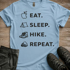 Eat Sleep Hike Repeat Tee