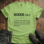 Hiker Description T-Shirt